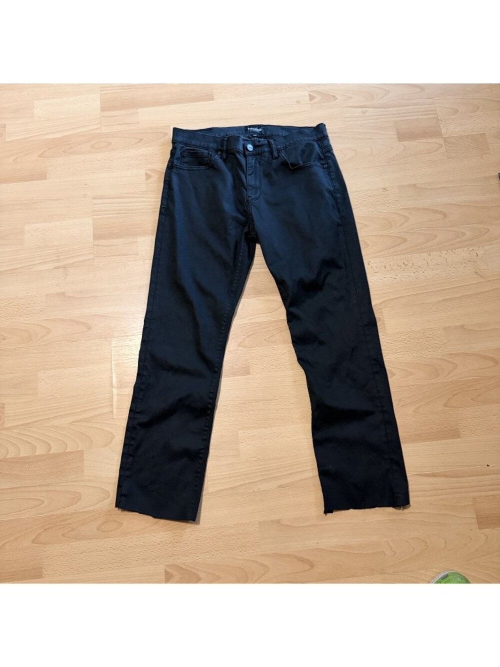 Maceoo Da Vinci Slim Straight black Jeans Mens Sz 34  Stretch READ